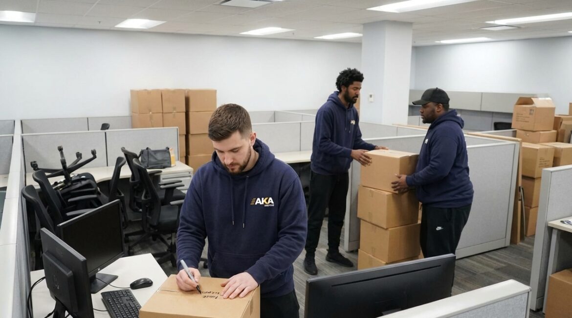 Office move cost planning with AKA Moving Montreal